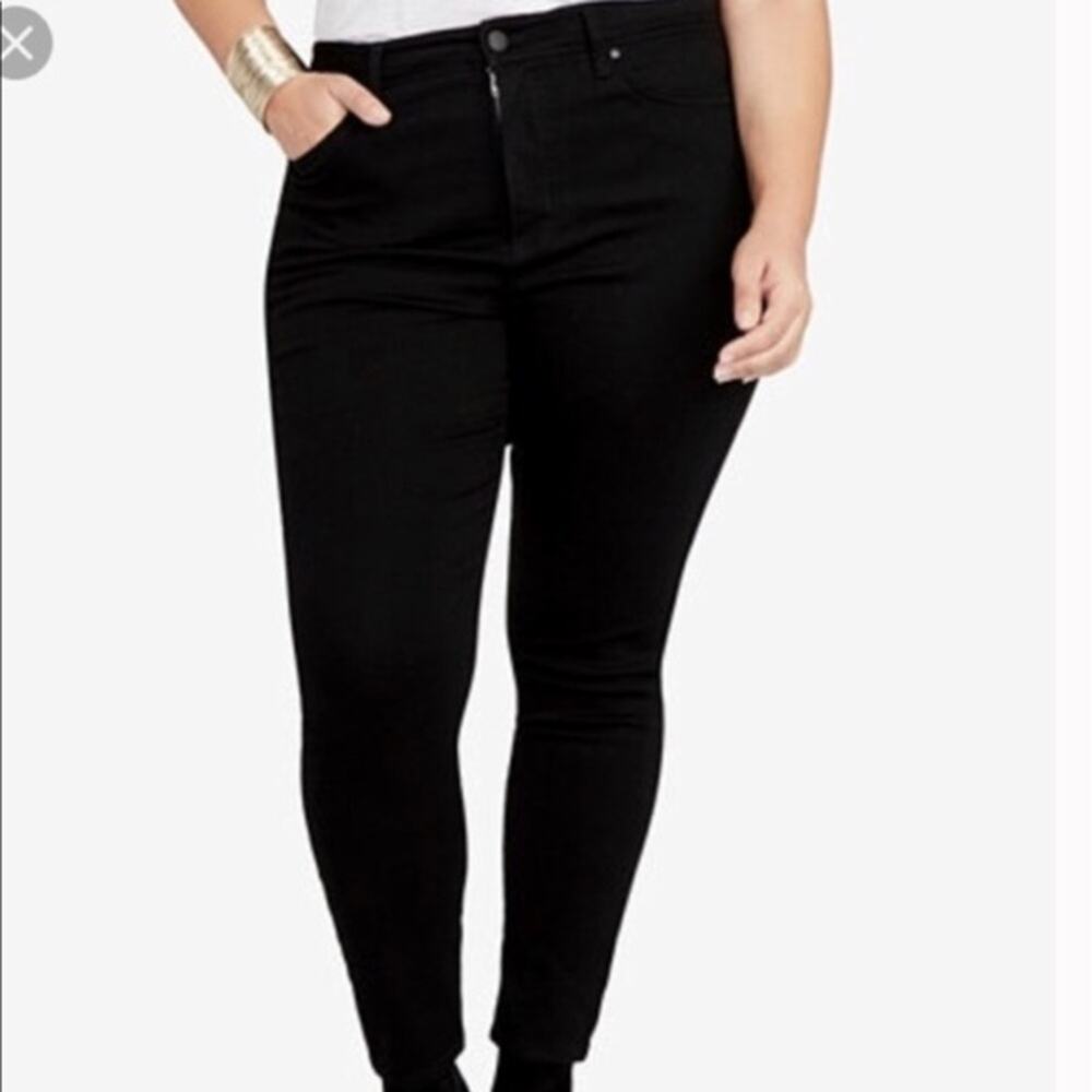 Rachel Roy Denim high rise plus size jeans